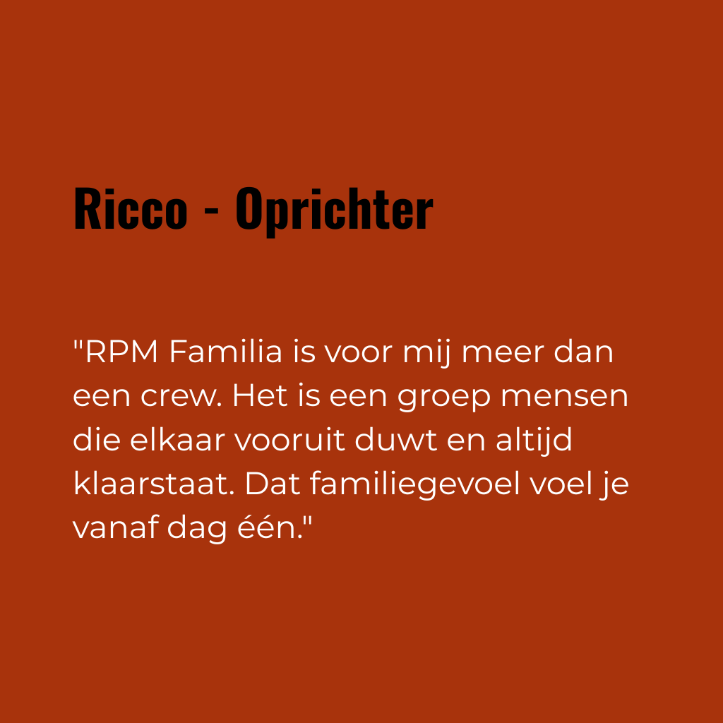 Ricco - Oprichter
